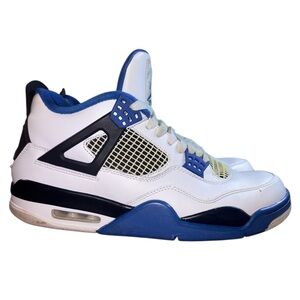 Jordan Sneakers White and Blue